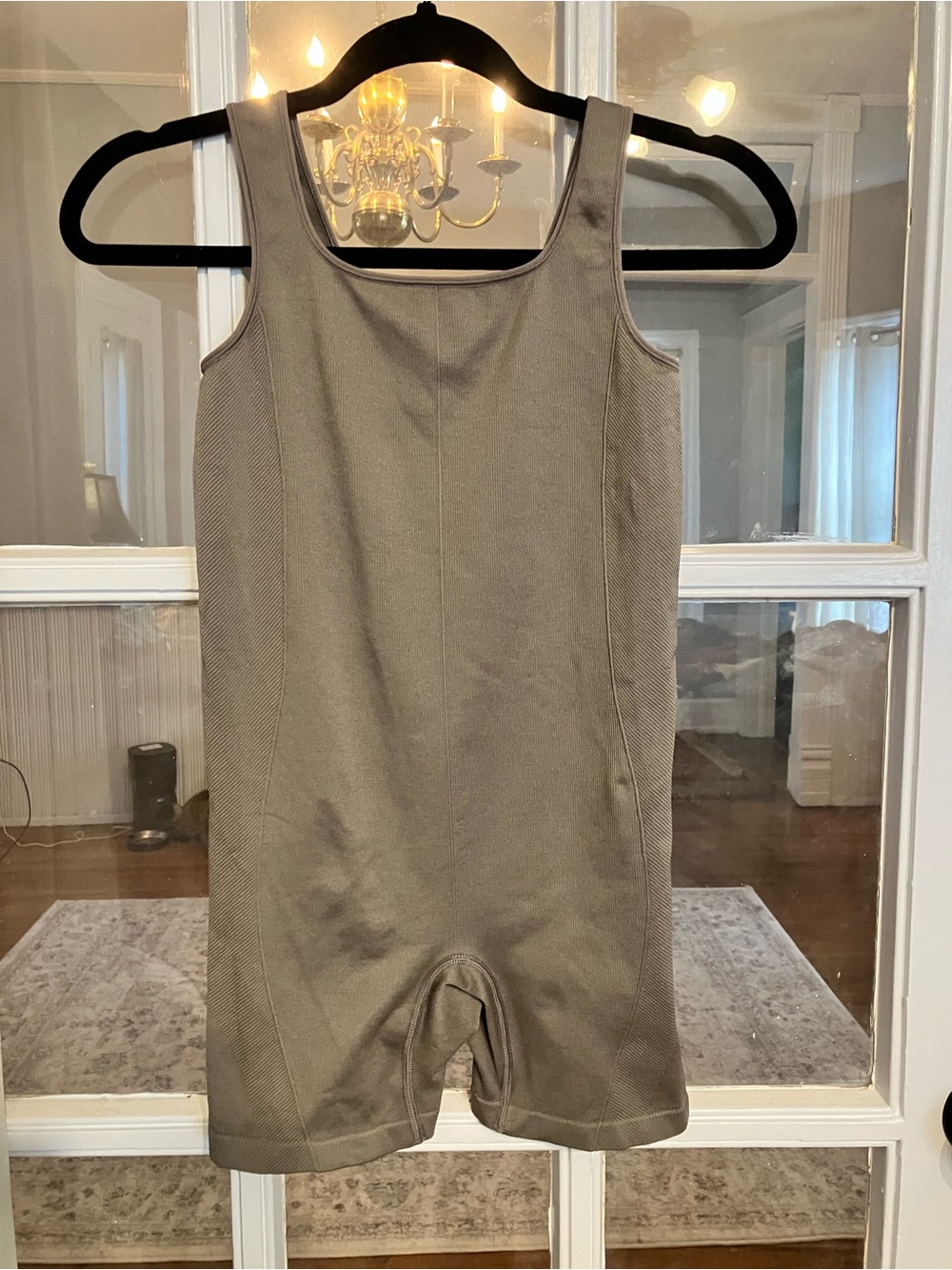 All in Motion seamless ribbed bike romper